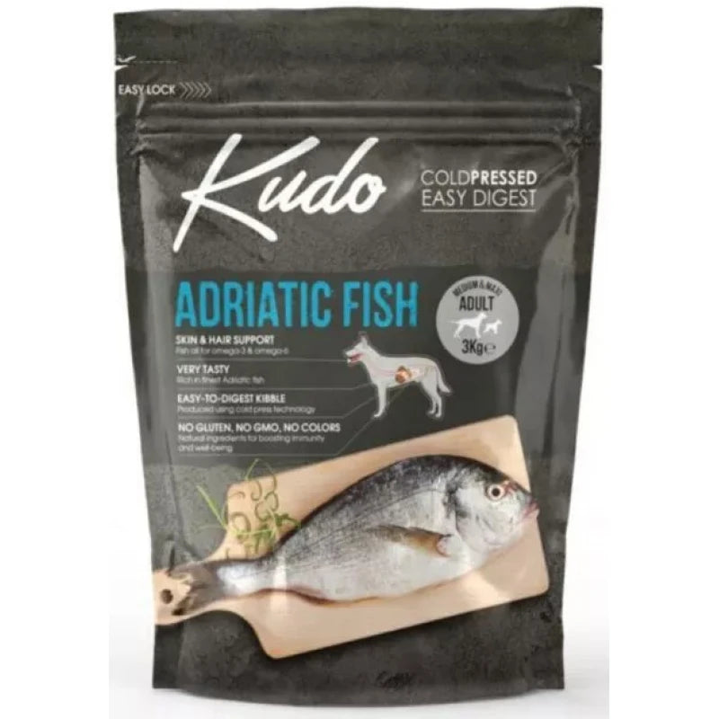 Kudo Medium & Maxi Adult Adriatic Fish 3kg