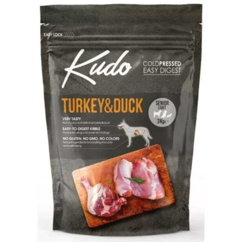 Kudo Senior & Light Turkey & Duck 3kg