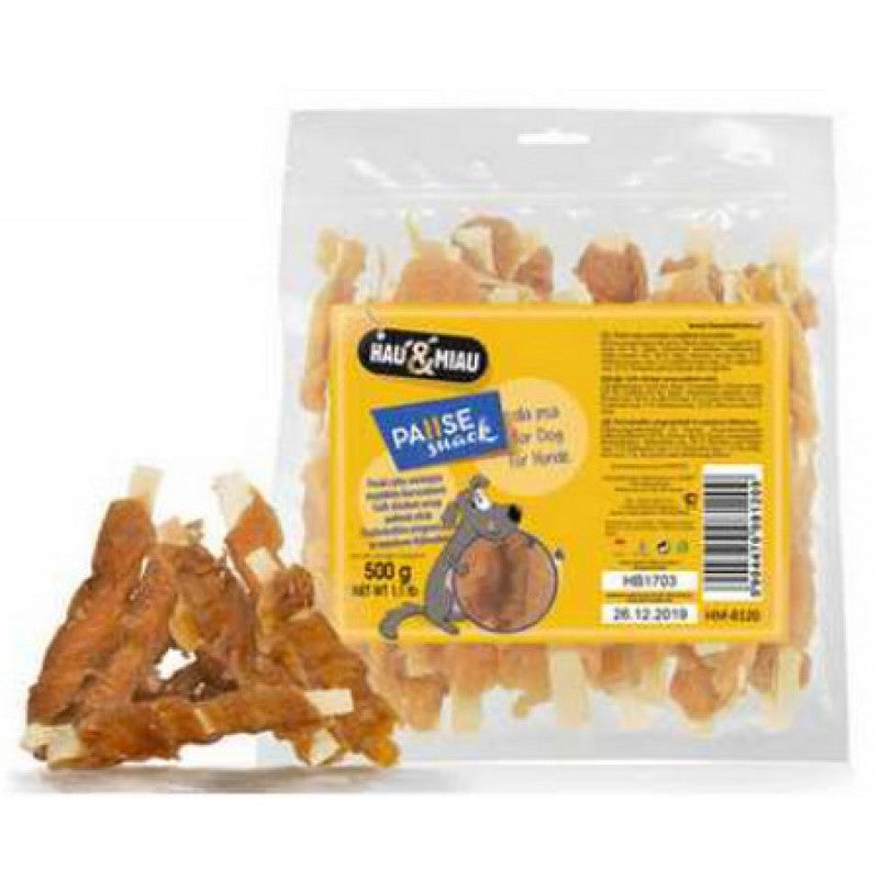 Lolo pets hau & miau soft κοτόπολο και ψάρι 500gr