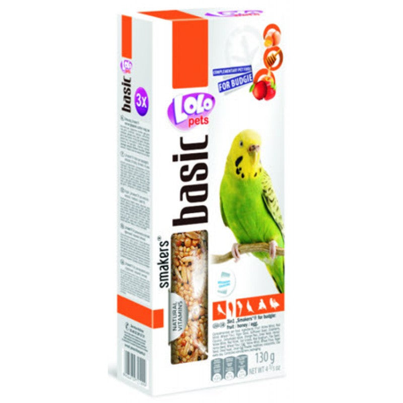 Lolo pets smakers παπαγαλάκι mixed φρούτα πλούσια τροφή σε βιταμίνες 2TEM