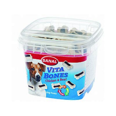 Sanal Vita Bones cup - Chicken & Beef 100gr