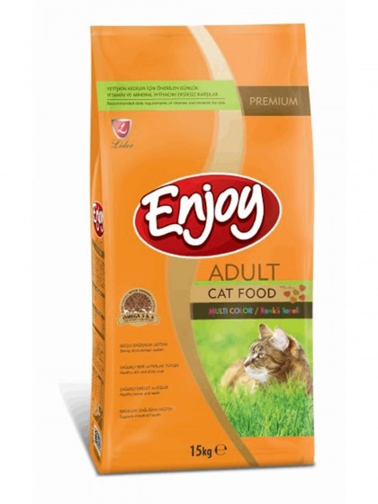 Enjoy Adult Cat Multicolor Κοτόπουλο 15kg