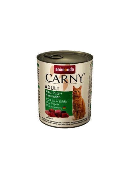 Animonda Carny Πατέ Adult Γαλοπουλα Κοτόπουλο Γαριδες 800g