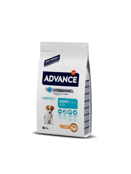 Advance Mini - Puppy Με Κοτόπουλο και Ρύζι 1,5kg