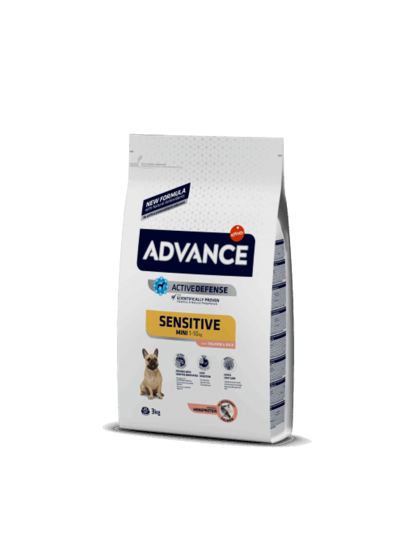 Advance Mini - Sensitive Adult Με Σολομό 1,5kg