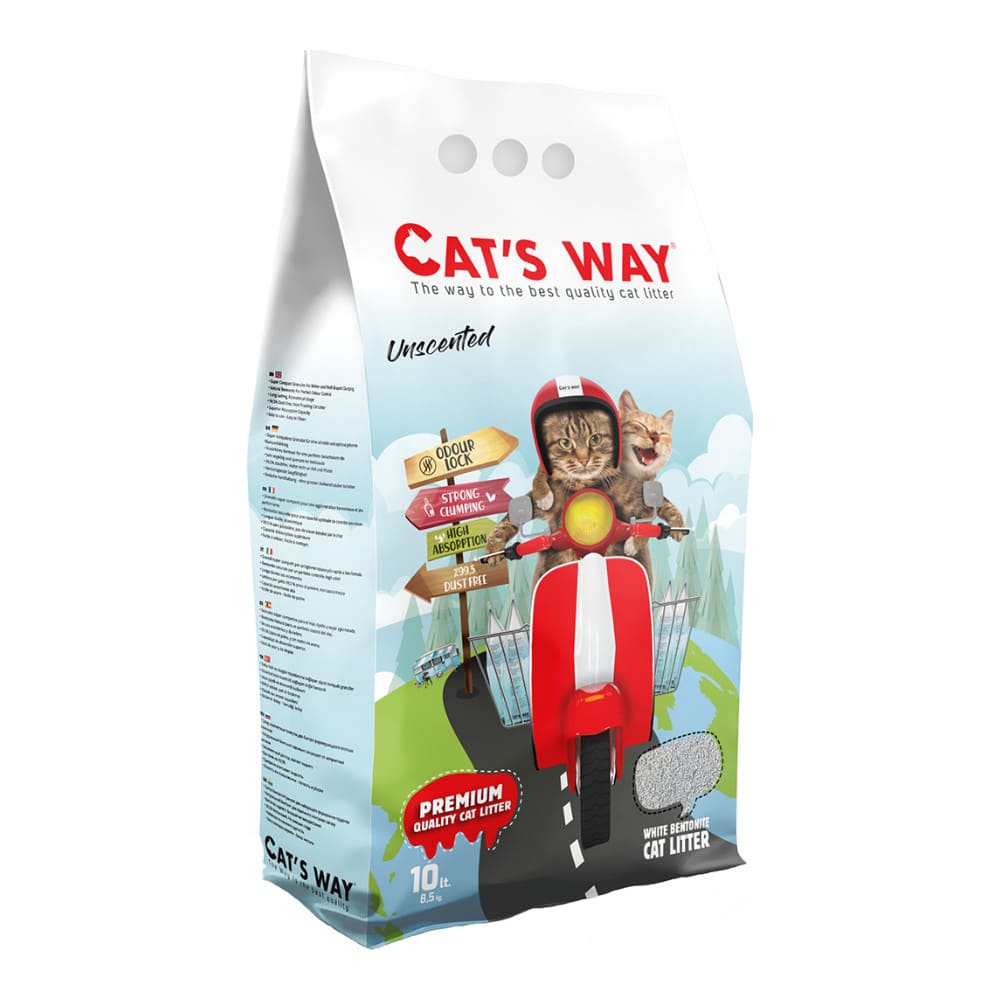 CAT'S WAY ΑΜΜΟΣ ΓΑΤΑΣ UNSCENTED 10L