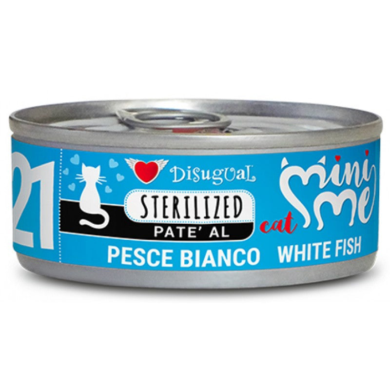 Disugual Cat - STERILIZED White Fish Pate Με Λευκά Ψάρια 85gr