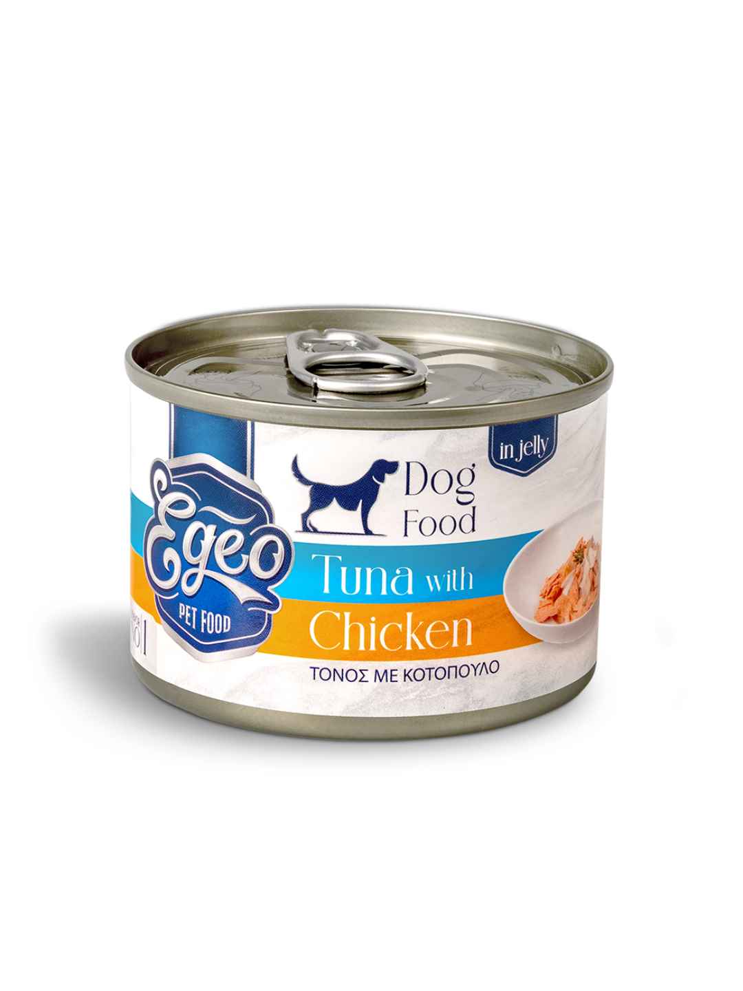 EGEO DOG ADULT ΤΟΝΟΣ ΜΕ ΚΟΤΟΠΟΥΛΟ ΣΕ ΖΕΛΕ 160gr