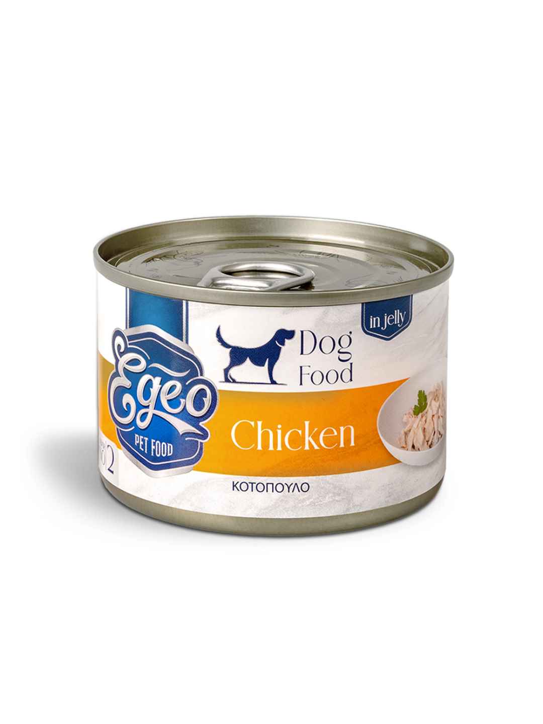 EGEO DOG ADULT ΣΤΗΘΟΣ ΚΟΤΟΠΟΥΛΟ ΣΕ ΖΕΛΕ 160gr