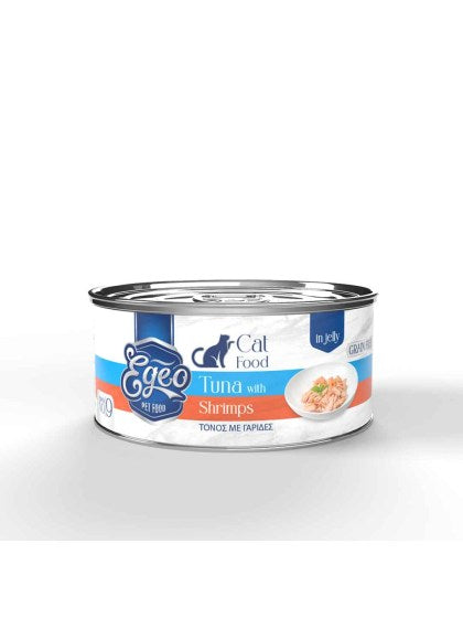 EGEO CAT ADULT ΤΟΝΟΣ ΜΕ ΓΑΡΙΔΕΣ ΣΕ ΖΕΛΕ 85gr
