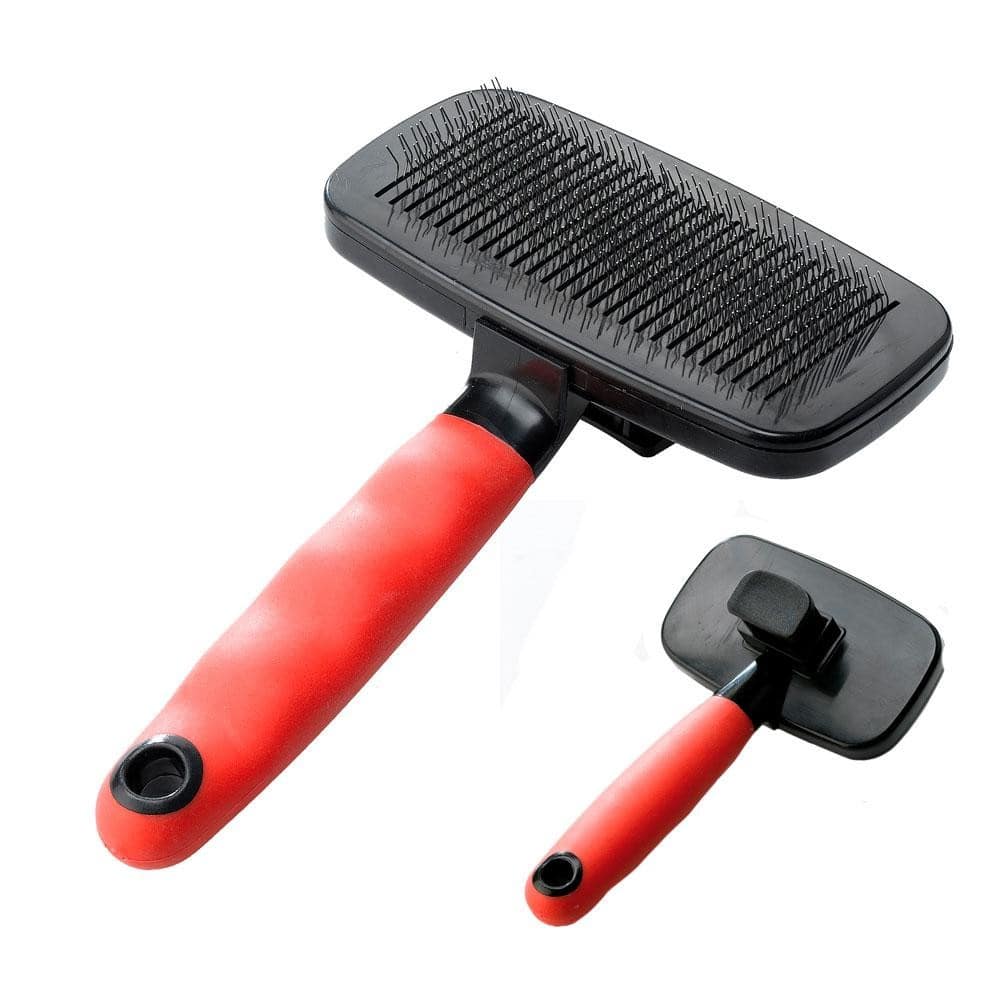 FERPLAST ΒΟΥΡΤΣΑ SLICKER BRUSH SELF CLEANING LARGE