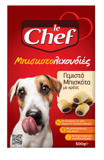 Le Chef Μπισκότα Γεμιστά με Κρέας 500γρ.