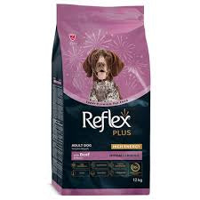 Reflex  High Energy 12kg  Τροφή για Ενήλικους Σκύλους Μεσαίων  Φυλών με Κρέας+ΔΩΡΟ ΦΑΚΕΛΑΚΙ ΠΑΤΕ 500γρ PIPER