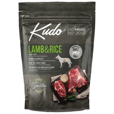 Kudo Medium & Maxi Adult Lamb & Rice 3kg