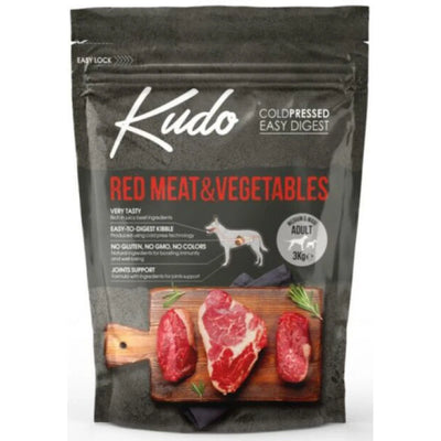 Kudo Medium & Maxi Adult Red Meat & Vegetables 3kg