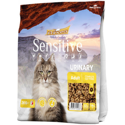 Princess Υποαλεργική τροφή για ενήλικες γάτες με προβλήματα του ουροποιητικού συστήματος 2kg