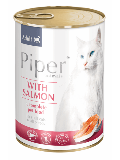 Piper Cat Adult Σολομός 400g