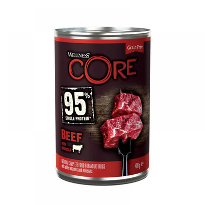 Κονσέρβα Σκύλου Wellness Core Beef 400gr