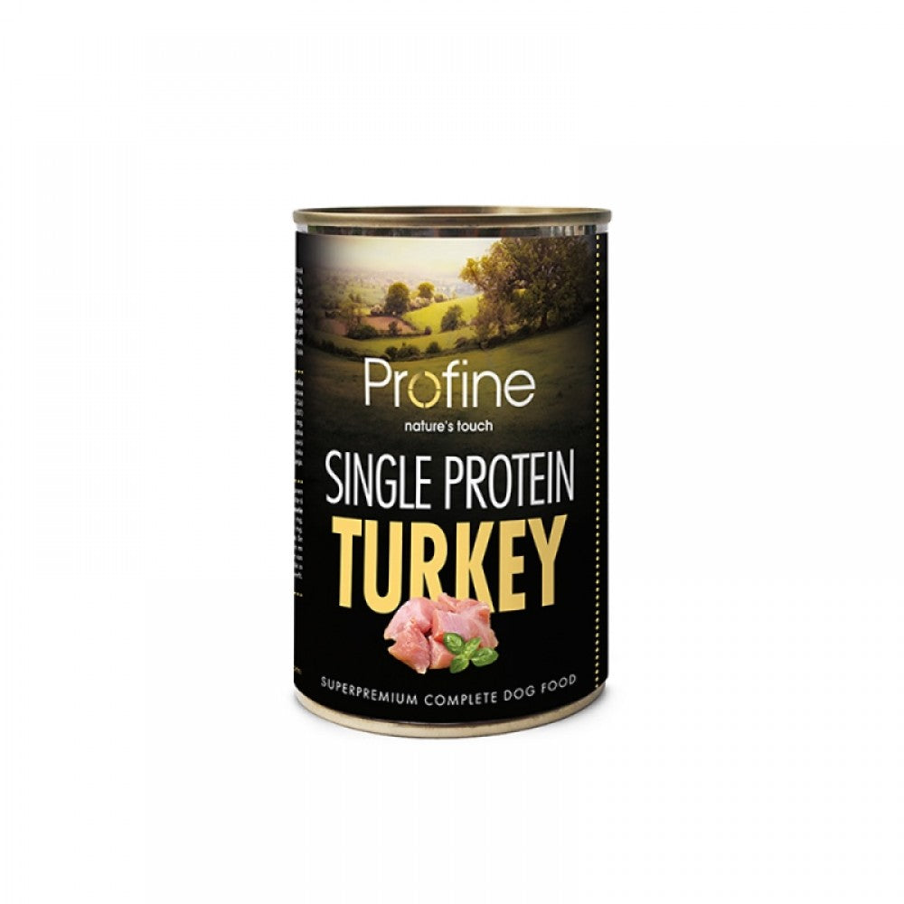 Κονσέρβα Σκύλου Profine Single Protein Turkey 400gr