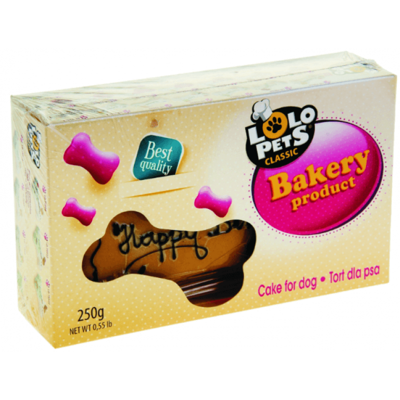 Lolo pets τούρτα μίνι cake forest fruits 40gr