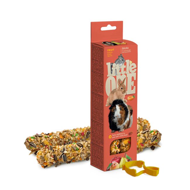 LITTLE ONE STICKS FRUIT - ΓΙΑ ΙΝΔ. ΧΟΙΡΙΔΙΑ, ΚΟΥΝΕΛΙΑ & ΤΣΙΝΤΣΙΛΑ (2ΤΜΧ)