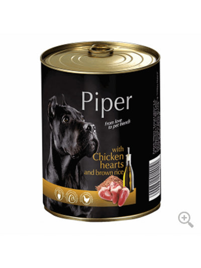 Piper Adult Καρδιά Κοτόπουλου & Καστανό Ρύζι 400g