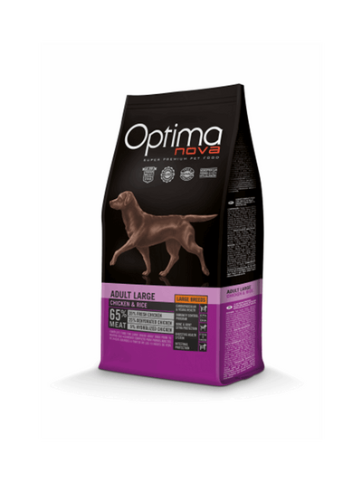 Optima Nova Large breed chicken&rice 12KG