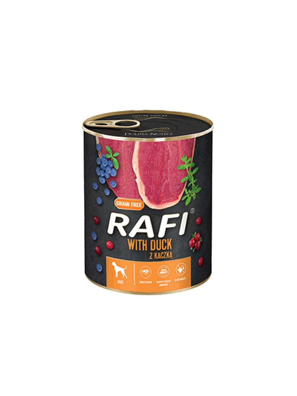 RAFI ADULT ΠΑΤΕ ΠΑΠΙΑ, BLUEBERRY & CRANBERRY 800gr