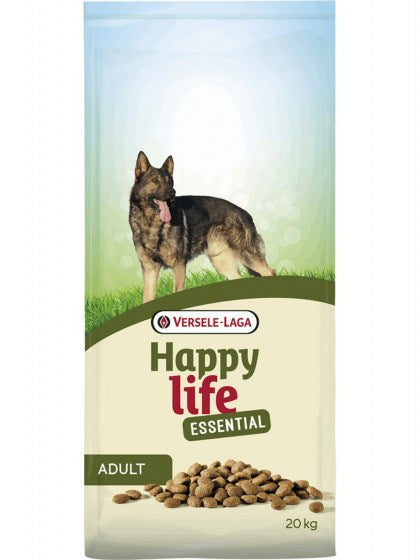 Versele Laga Happy Life Essential Adult 20kg Ξηρά Τροφή για Ενήλικους Σκύλους με Κοτόπουλο+ΔΩΡΟ ΚΟΝΣΕΡΒΑ 1240γρ