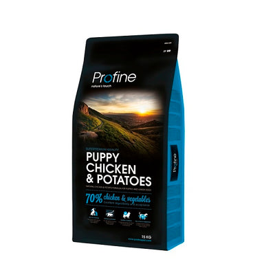 Profine Dog Puppy Κοτόπουλο & Πατάτα 15Kg+ΔΩΡΟ ΚΟΝΣΕΡΒΑ 400γρ