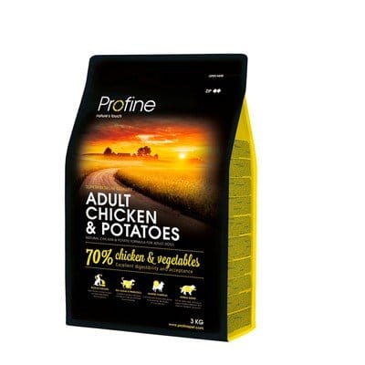 PROFINE DOG ADULT ΚΟΤΟΠΟΥΛΟ & ΠΑΤΑΤΕΣ 3KG+ΔΩΡΟ ΠΑΤΕ 150γρ