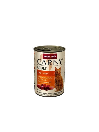 Animonda Carny Πατέ Adult Βοδινό Κοτόπουλο 400g