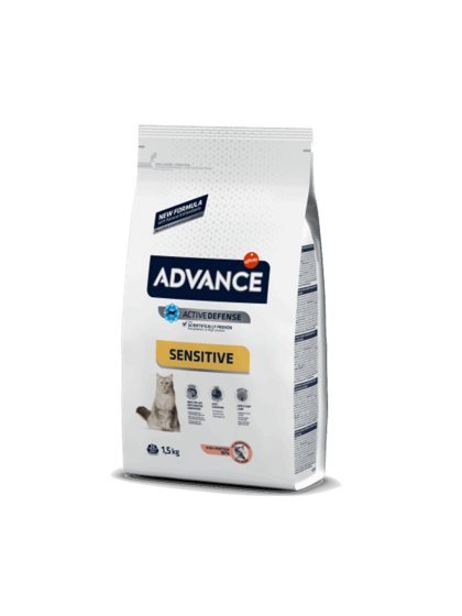 Advance Cat Adult Sensitive  - Sterilised Salmon 1,5kg