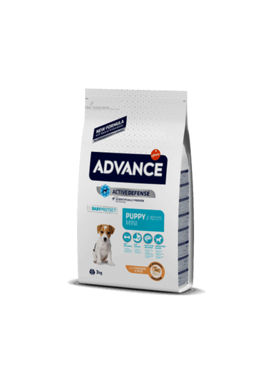 Advance Mini - Puppy Με Κοτόπουλο και Ρύζι 1,5kg