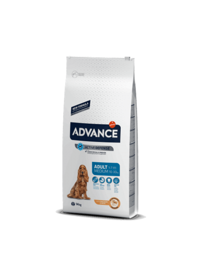 Advance Medium - Adult Με Κοτόπουλο και Ρύζι 3kg+ΔΩΡΟ ΚΟΝΣΕΡΒΑ 400γρ