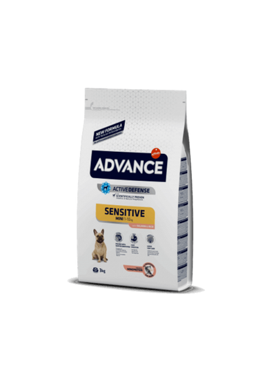 Advance Mini - Sensitive Adult Με Σολομό 1,5kg