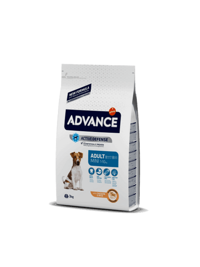 Advance Mini - Adult Με Κοτόπουλο και Ρύζι 7,5kg