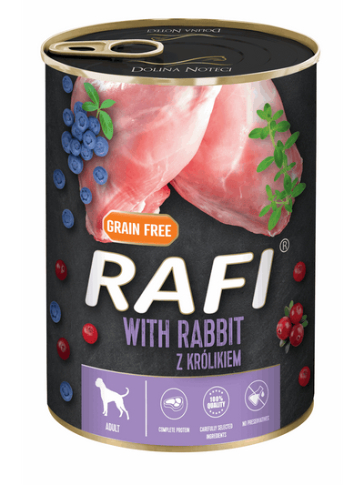 RAFI ADULT ΠΑΤΕ ΚΟΥΝΕΛΙ, BLUEBERRY & CRANBERRY 400GR