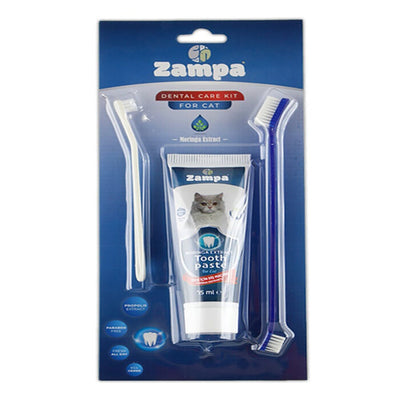 Zamba Σετ Οδοντικής Υγιεινής για γάτες 75 ml - KIT