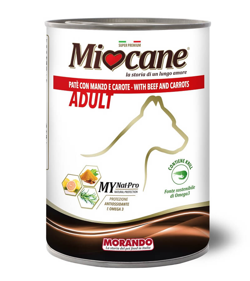 Morando κονσέρβα Miocane Adult Pate beef 400gr