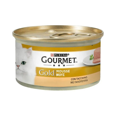 PURINA GOURMET GOLD ΜΟΥΣ ME ΓΑΛΟΠΟΥΛΑ 85g