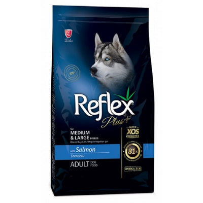 REFLEX PLUS MEDIUM & LARGE ADULT ΣΟΛΟΜΟΣ 15KG